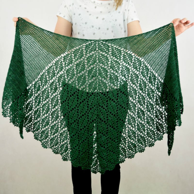 Lace Crochet Shawl - Etsy