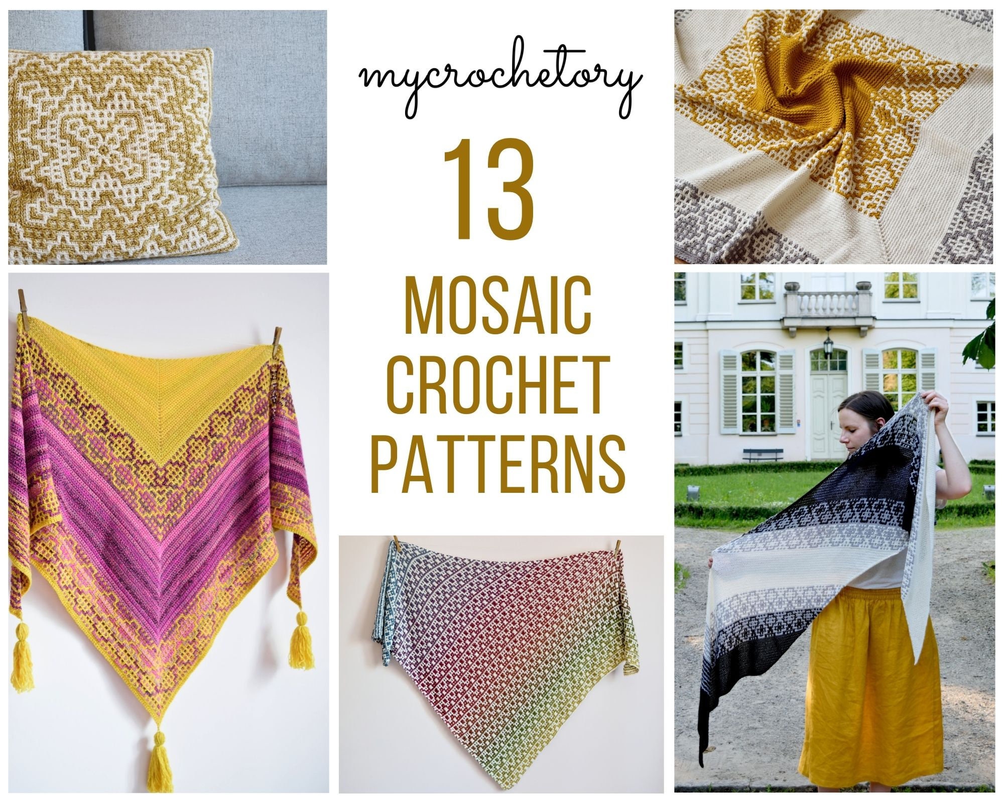 10 free mosaic crochet patterns - MyCrochetory