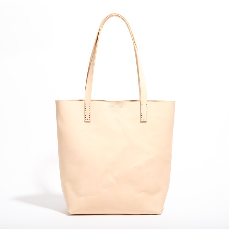 Natural Vachetta Utility Tote