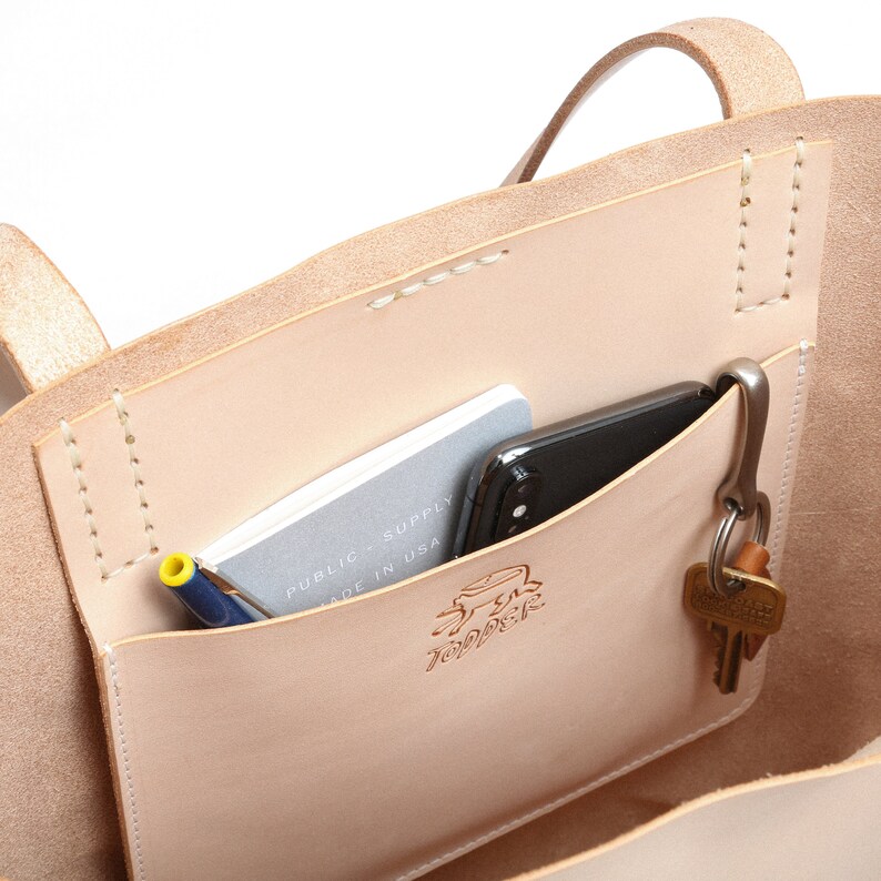 Natural Vachetta Utility Tote