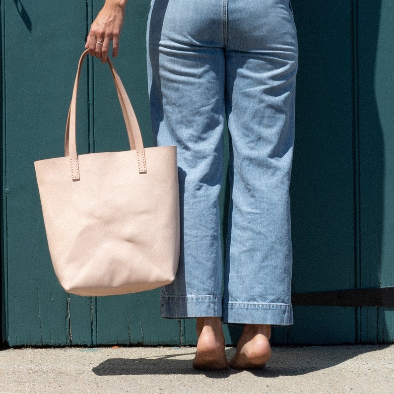 Natural Vachetta Utility Tote