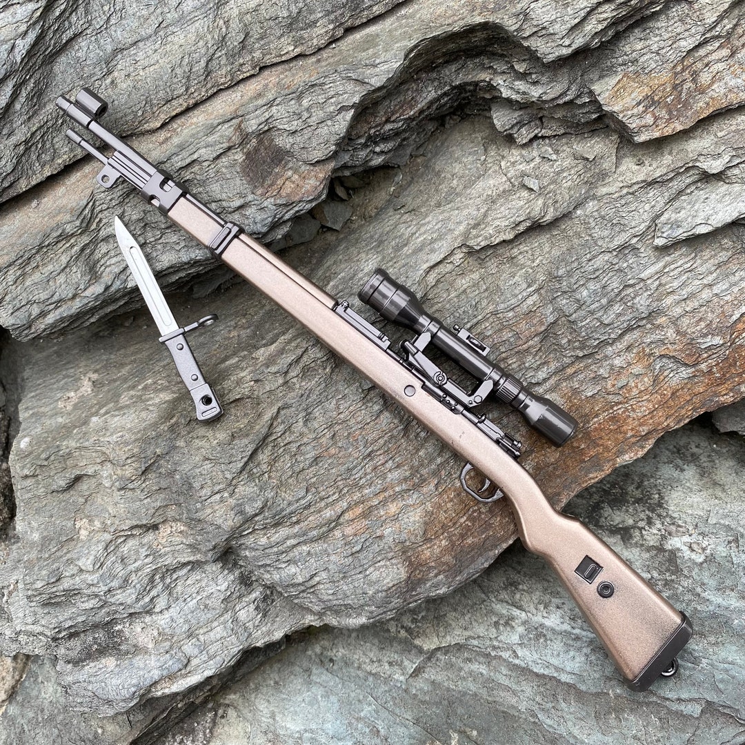 Kar98k Miniature Metal Small 98K Sniper Rifle Replica Alloy Etsy