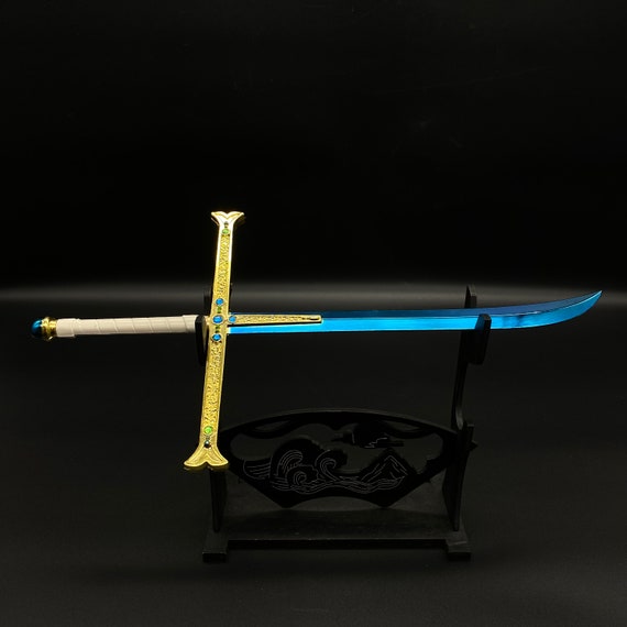 One Piece Dracule Mihawk Black Sword Yoru Cosplay Prop for Sale