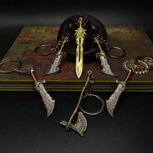 20cm Blade of Olympus God of War 2 Kratos Metal Sword Replica Miniatures  Game Peripheral 1/6 Doll Equipment Accessories Ornament