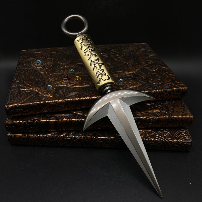 Ninja Kunai Ninjutsu Ninja Cosplay Prop Blunt Blade Weapon Etsy