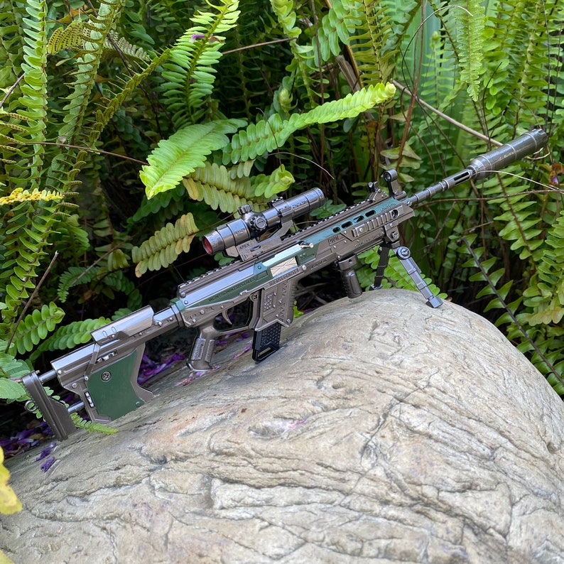 Apex Long Bow DMR Sniper Rifle Metal Replica Game Room Etsy