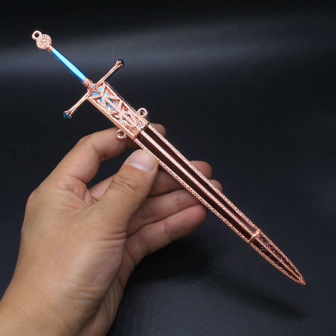 22cm/8.3 Carian Knight's Sword Small Alloy Replica Game Sword Miniature