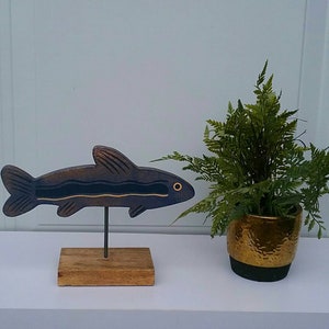 Nautical Wall Decor Rustic Hallmark Wooden Fish Table Top Decor Boat Beach House Decor Rustic Wall Decor House Warming Gift