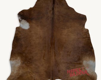 Exotic Cowhide Rug (Size 6'5'' x  7'0'') HBC28 EXACT HIDE SHOWN.