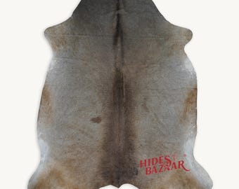 Exotic Cowhide Rug (Size 7'5'' x  6'5'') HBC46 EXACT HIDE SHOWN.