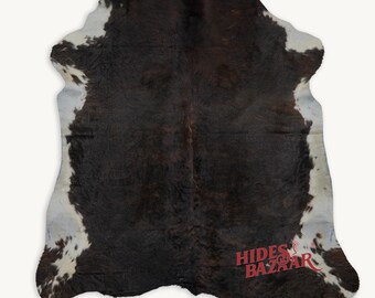 Exotic Cowhide Rug (Size 6'5'' x  6'0'') HBC29 EXACT HIDE SHOWN.
