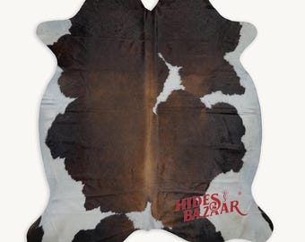 Exotic Cowhide Rug (Size 7'0'' x  6'0'') HBC50 EXACT HIDE SHOWN.