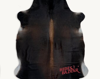 Exotic Cowhide Rug (Size 7'0'' x  6'0'') HBC30 EXACT HIDE SHOWN.