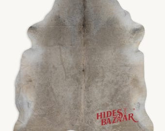 Exotic Cowhide Rug (Size 7'0'' x  6'5'') HBC53 EXACT HIDE SHOWN.