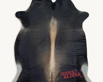 Exotic Cowhide Rug (Size 7'0'' x  6'0'') HBC21 EXACT HIDE SHOWN.