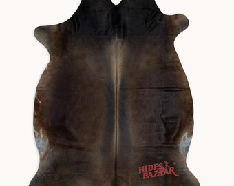 Exotic Cowhide Rug (Size 7'5'' x  6'0'') HBC34 EXACT HIDE SHOWN.