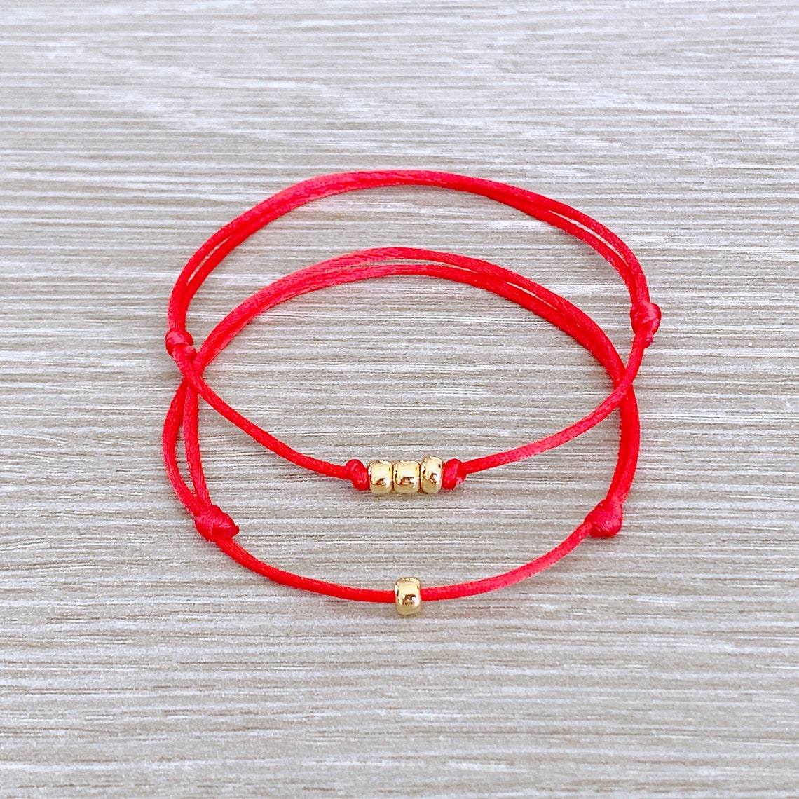 Red string Bracelet Protection Bracelet New Year Gift Birthday Etsy