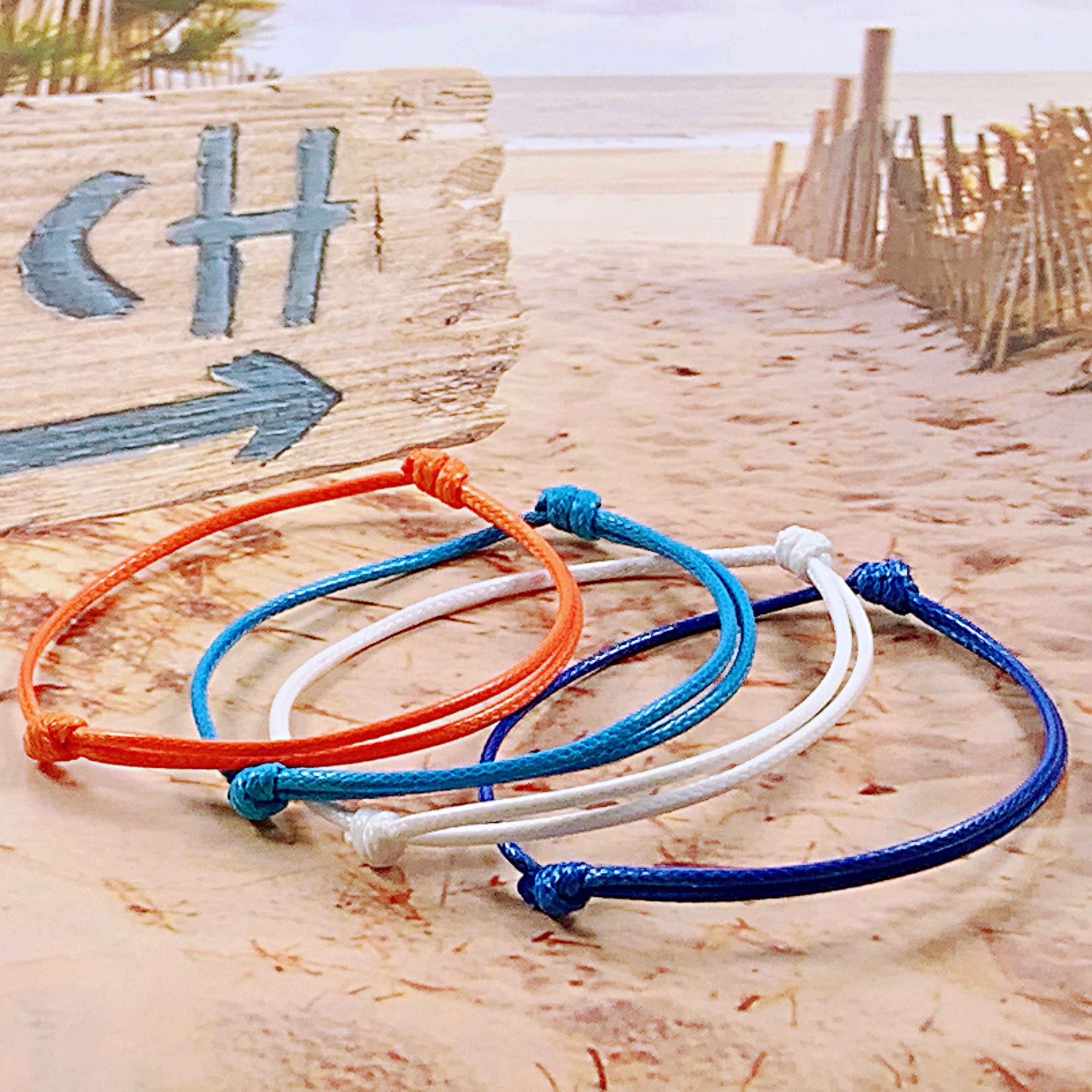 Surfer bracelet Waterproof bracelet Unisex bracelet Couples Etsy