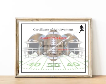 Football Trophy Award Lil' Buddy FREE Engraving Shipped 2 Day Priority Gift Box 