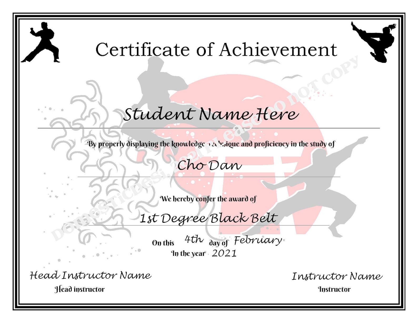 editable-karate-taekwondo-certificates-printable-digital-etsy