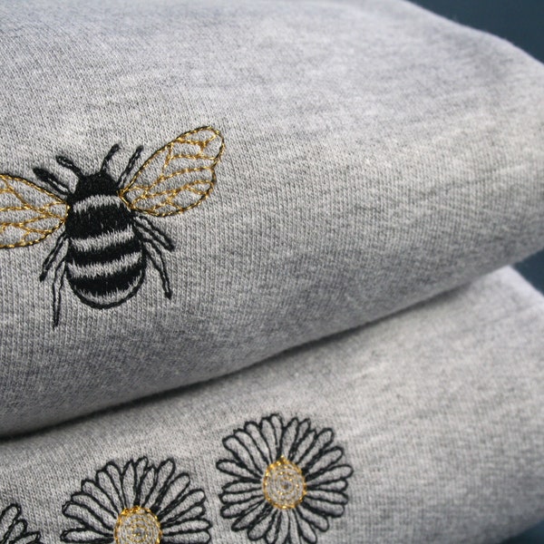 Wheat Embroidered Jumper