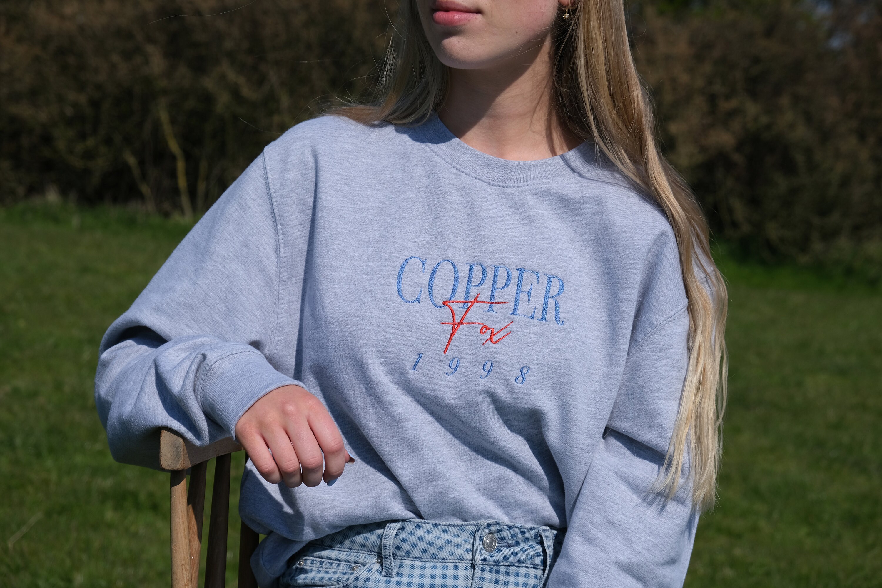 Copper Fox Logo Sweatshirt Branded 