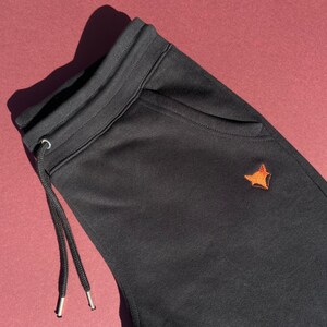 Fox Jogging Bottoms, Joggers, Sustainable, Embroidered, Soft Loungewear, Eco friendly, Organic, Comfy, Pockets, Sweatpants, Work from home image 8