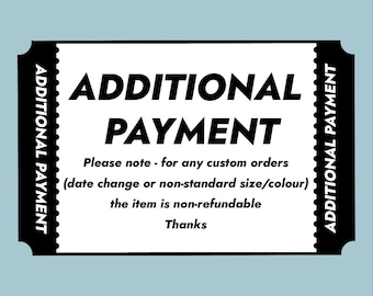 Additional Payment