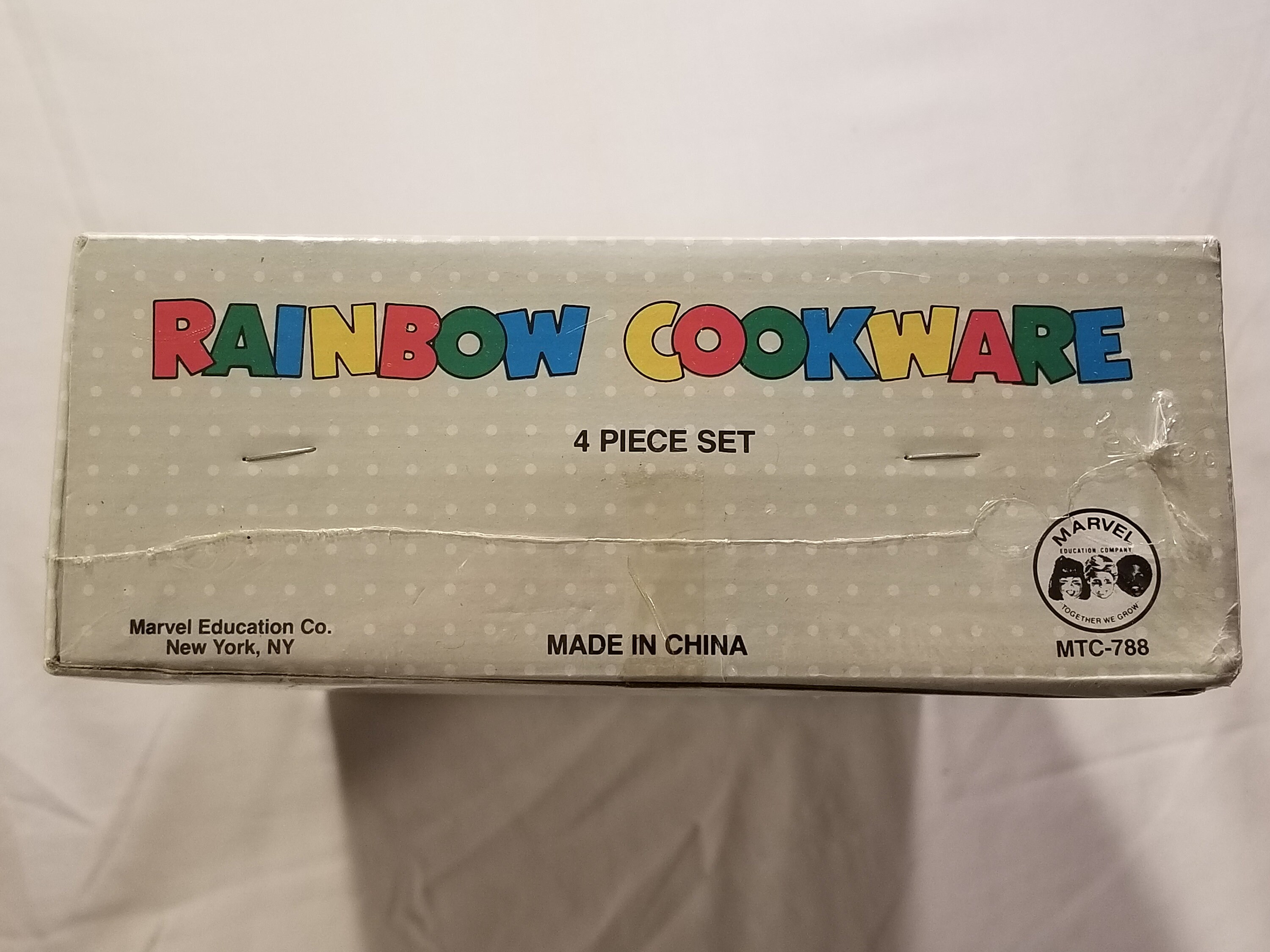 Rainbow Cookware Set Kids Toy Pots & Pans Never Opened Made By Etsy