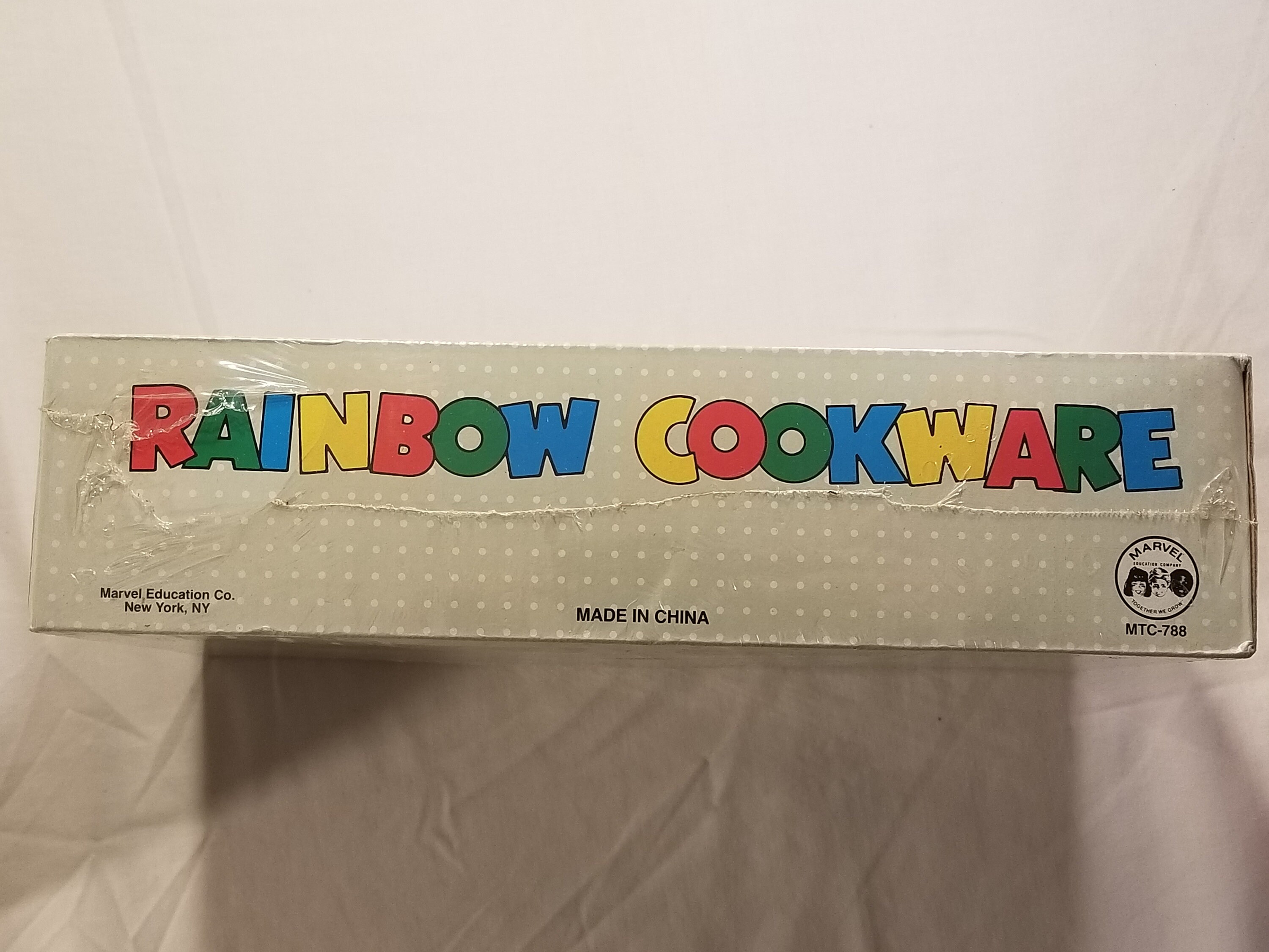 Rainbow Cookware Set Kids Toy Pots & Pans Never Opened Made By Etsy