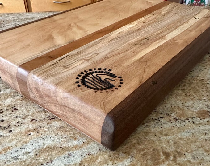 Reclaimed Three Wood Cutting Board