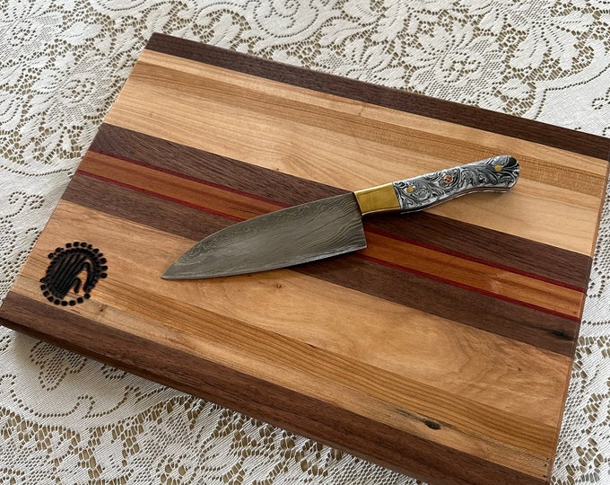 Reclaimed Four Wood Cutting Board