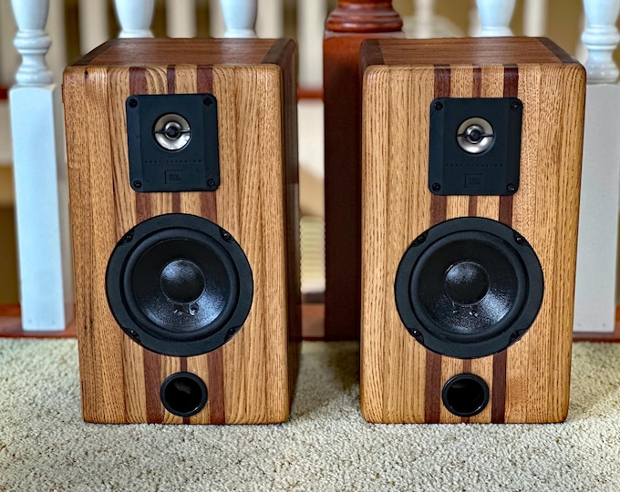 One-of-a-Kind Reclaimed Powered Bluetooth Speakers That Took 300 Years to Make