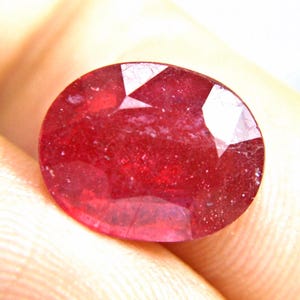Fiery Ruby 13x10mm - 7.12 Ct - No Tariffs