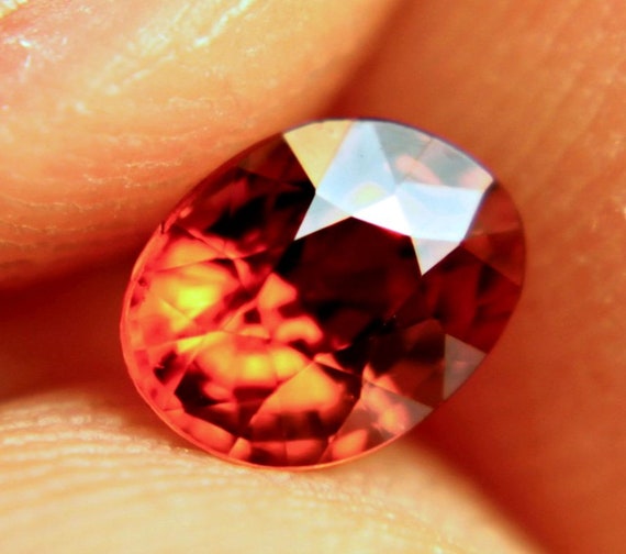 1,12 carat VVS1 feu Orange Spessartite grenat grenat grenat faafcb 1,12 carat VVS1 feu Orange Spessartite grenat grenat grenat faafcb