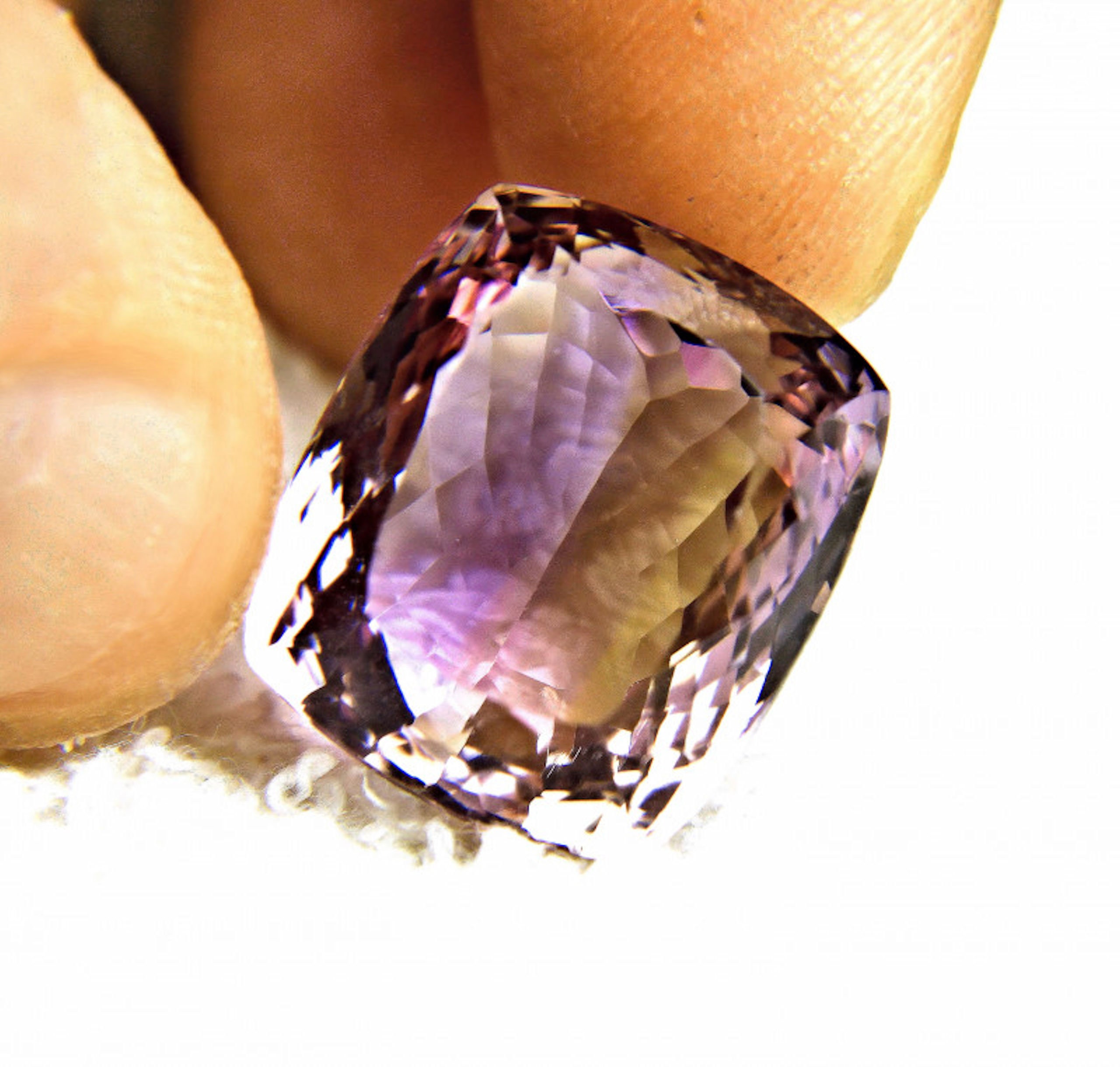 37.59 Carat VVS Bolivian Purple Gold Ametrine Gorgeous 21x18mm Untreated  Natural Ametrine Gemstone for Jewelry Making & Craft Supplies - Etsy