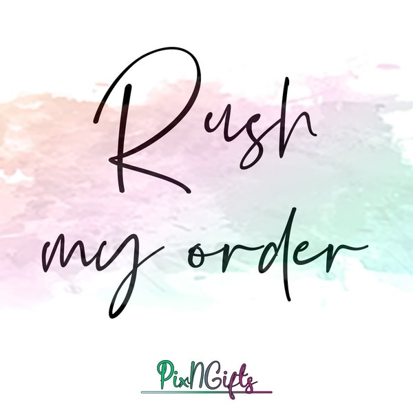 Rush service Fee | Express Order Add On