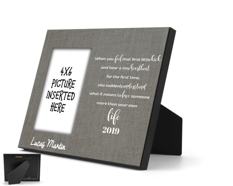 Personalized Ultrasound Picture Frame With Opening 4x6 Picture Etsy