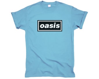 oasis slogan t shirt