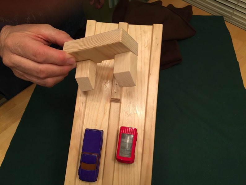 Car Ramp Wood Toy Matchbox Car Race Car Matchbox Ramp Etsy