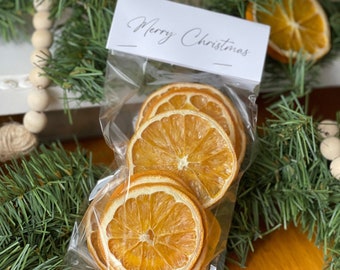 Christmas Dried Oranges, Dehydrated Orange Slices, All Natural Oranges, Farmhouse Christmas Decor, Gift for Mom