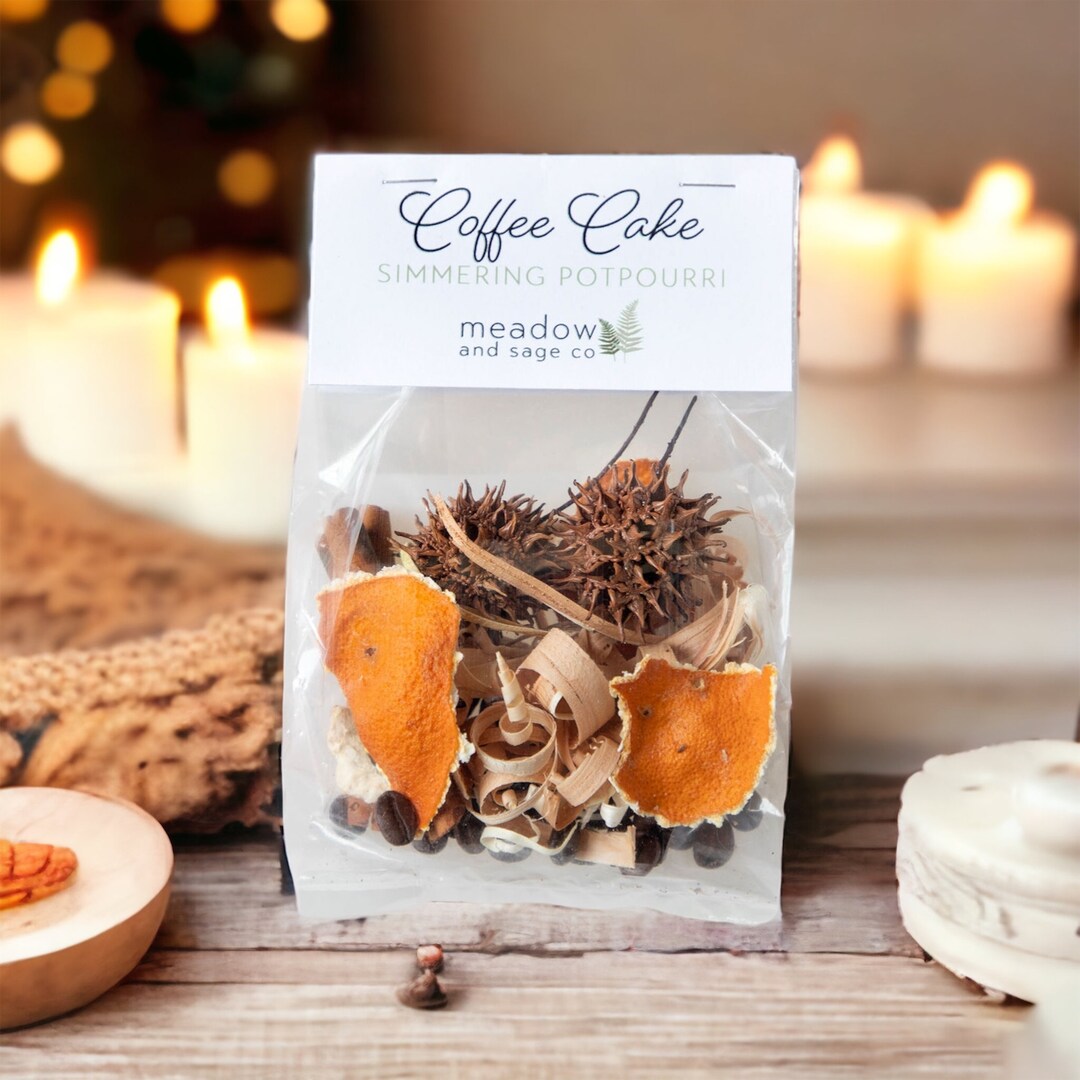 Coffee Cake Simmering Potpourri, Stovetop Spices, Stovetop Potpourri
