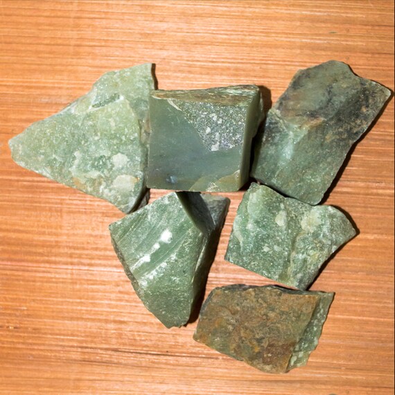 1 LB Bulk Green Jade Raw Stone Wholesale Rough Crystal | Etsy