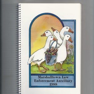 Marshalltown (Iowa) Law Enforcement Auxiliary 1988 (Cook Book)