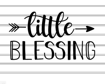 Download Little blessing svg | Etsy