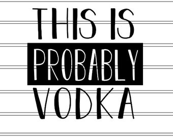 Download Vodka svg | Etsy