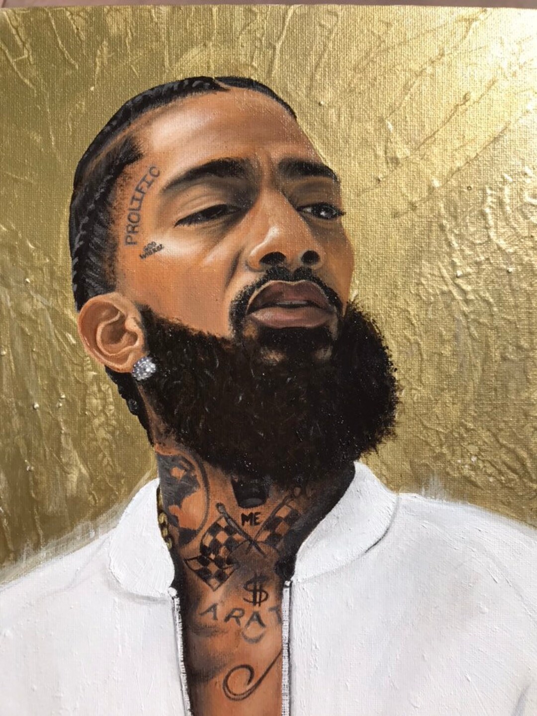 Nipsey Hussle Print Nipsey Print Hip Hop Art Gifts for Him Music Print