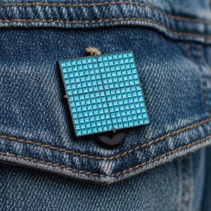 Graphing (x,y) Axis Math Enamel Pin