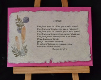 mom poem card