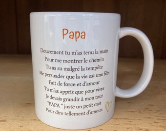 Personalized mug gift for Dad, Father's Day, Christmas, birthday...
